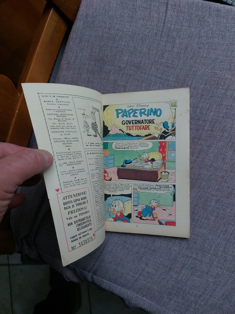 Mickey Mouse No. 249 1960