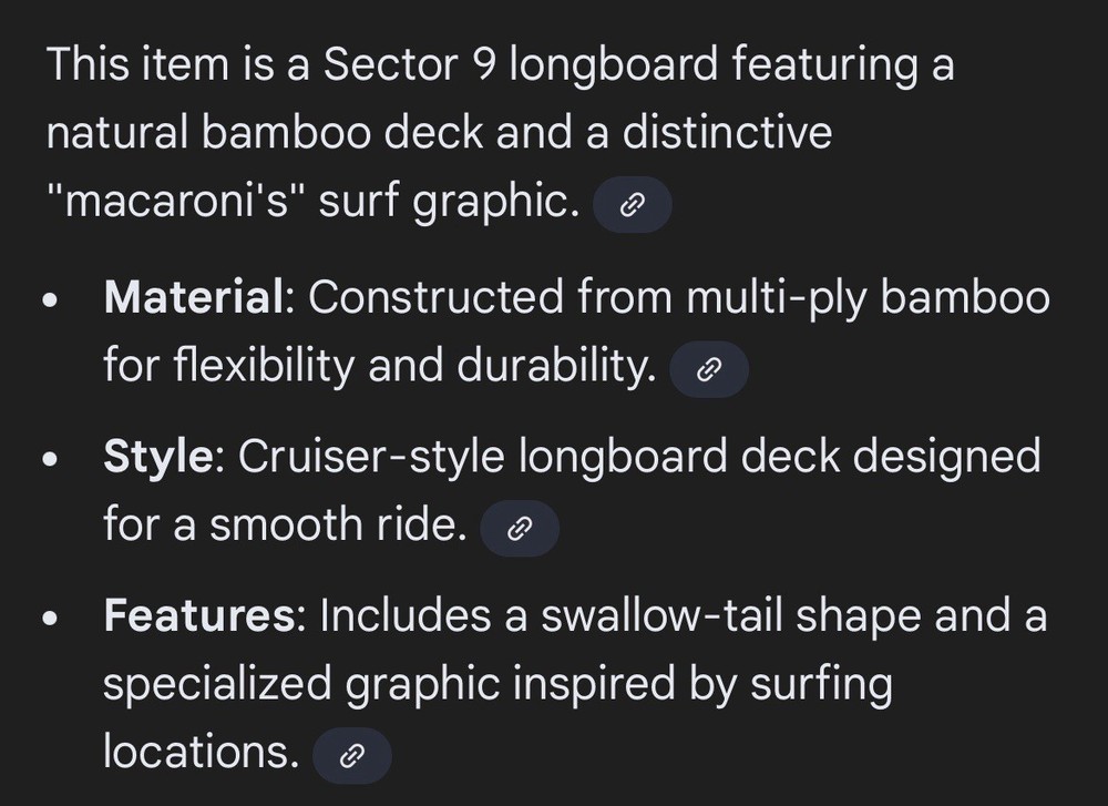 Sector 9 Macaronis Bamboo Collection Longboard World Class Surf Breaks