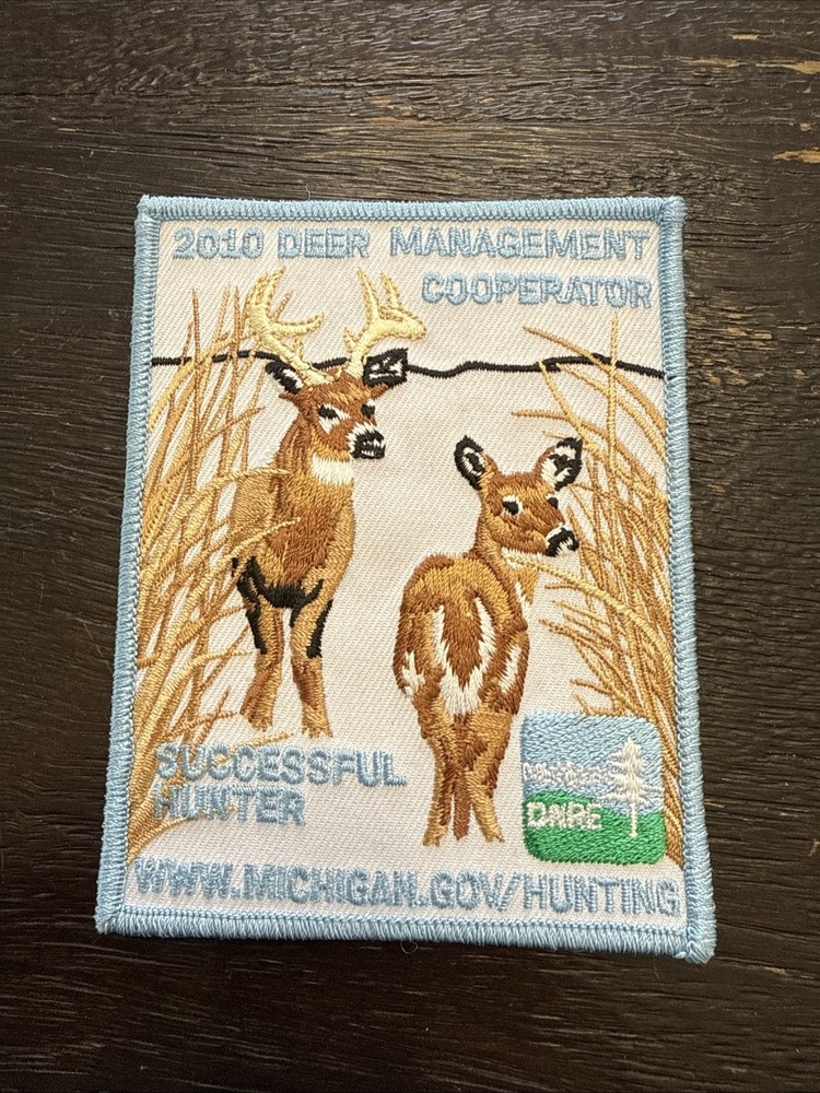 2010 Michigan Successful DNR Deer Hunting Patch