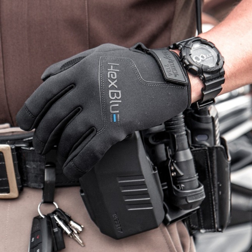 HEX ARMOR HEXBLUE LAW ENFORCEMENT GLOVES 2134