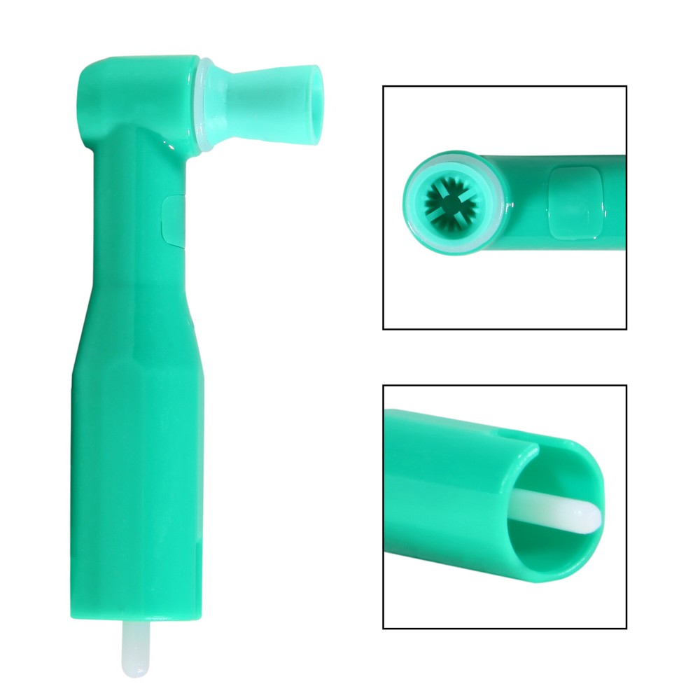 1000 dental small Head disposable prophy angles soft cup green