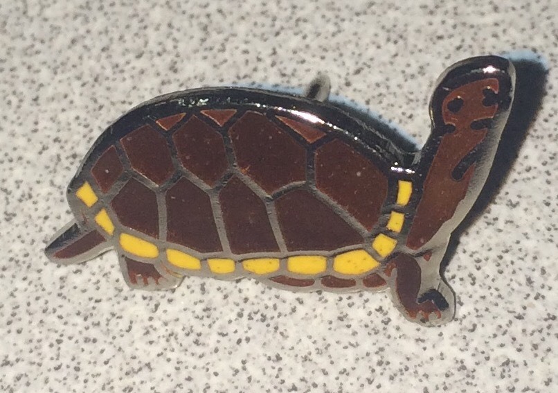 TURTLE Lapel Hat Pin ~ Tortoise Animal     [E]