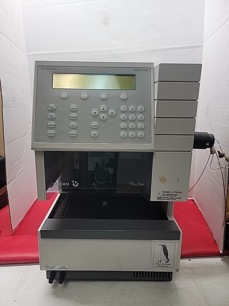 Varian Chromatography Systems Prostar AUTOSAMPLER MODEL 430 PN# 03-935292-17