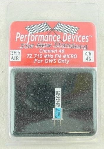 GWS 72Mhz FM Micro Receiver Crystal (Channel 46)