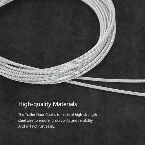 150"(12.5ft) Enclosed Trailer Replacement Cable Wire, Enclosed Cargo 2pack