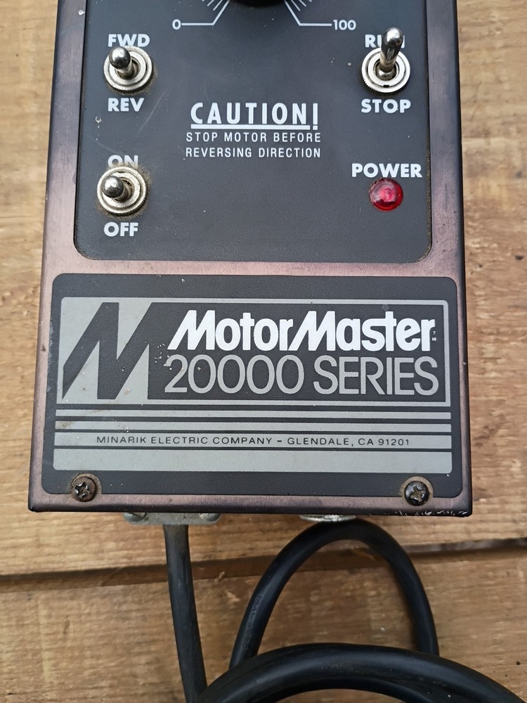 Vintage Minarik Motor Master 20000 Series Speed Controller