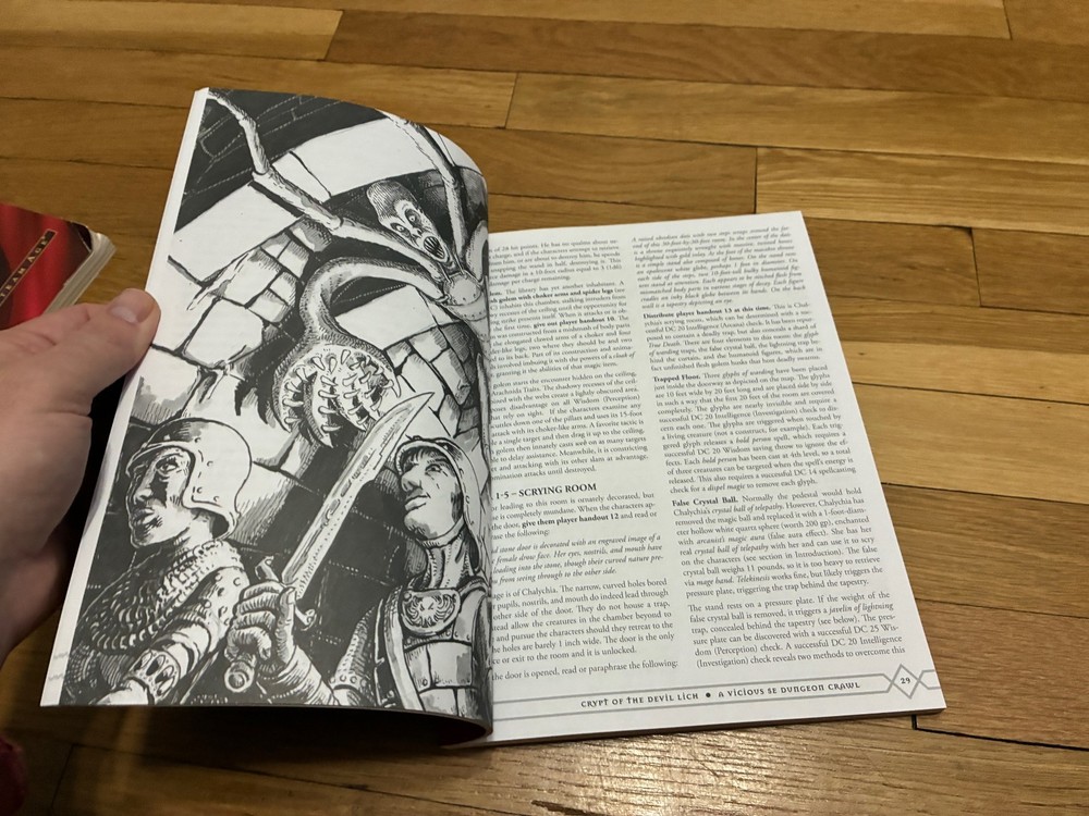 Dungeons & Dragons 5e Crypt of the Devil Lich Mega Dungeon5th Edition