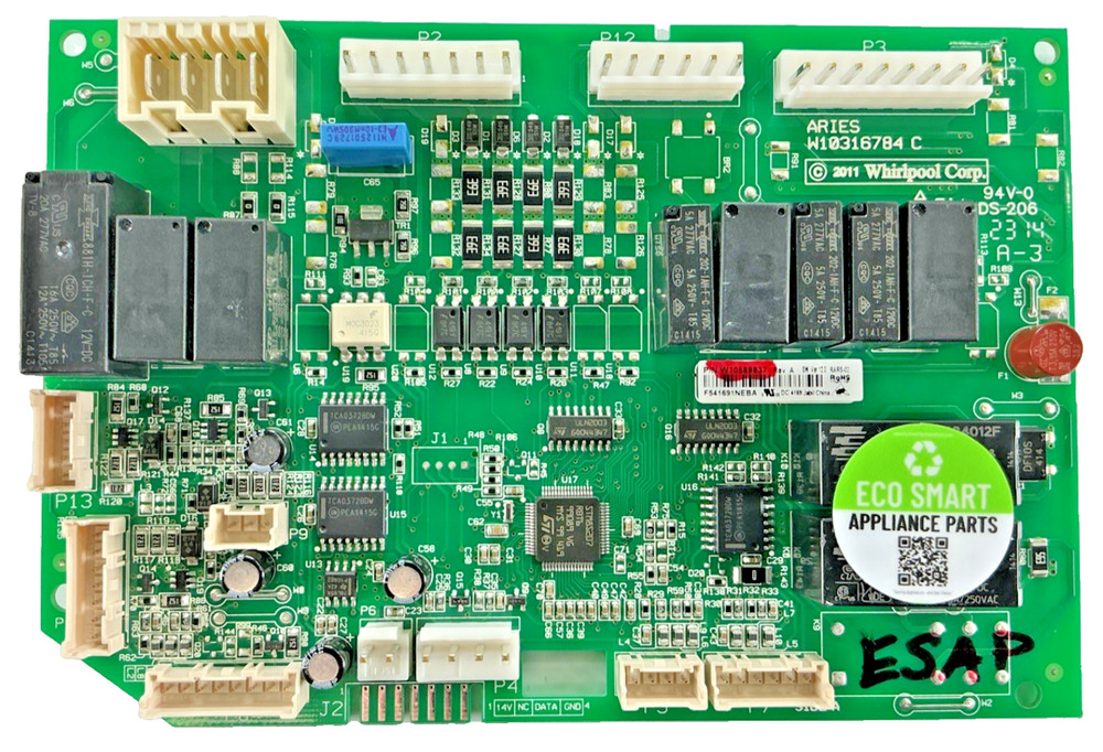W10589837 OEM Whirlpool Refrigerator Main Control Board Replacement