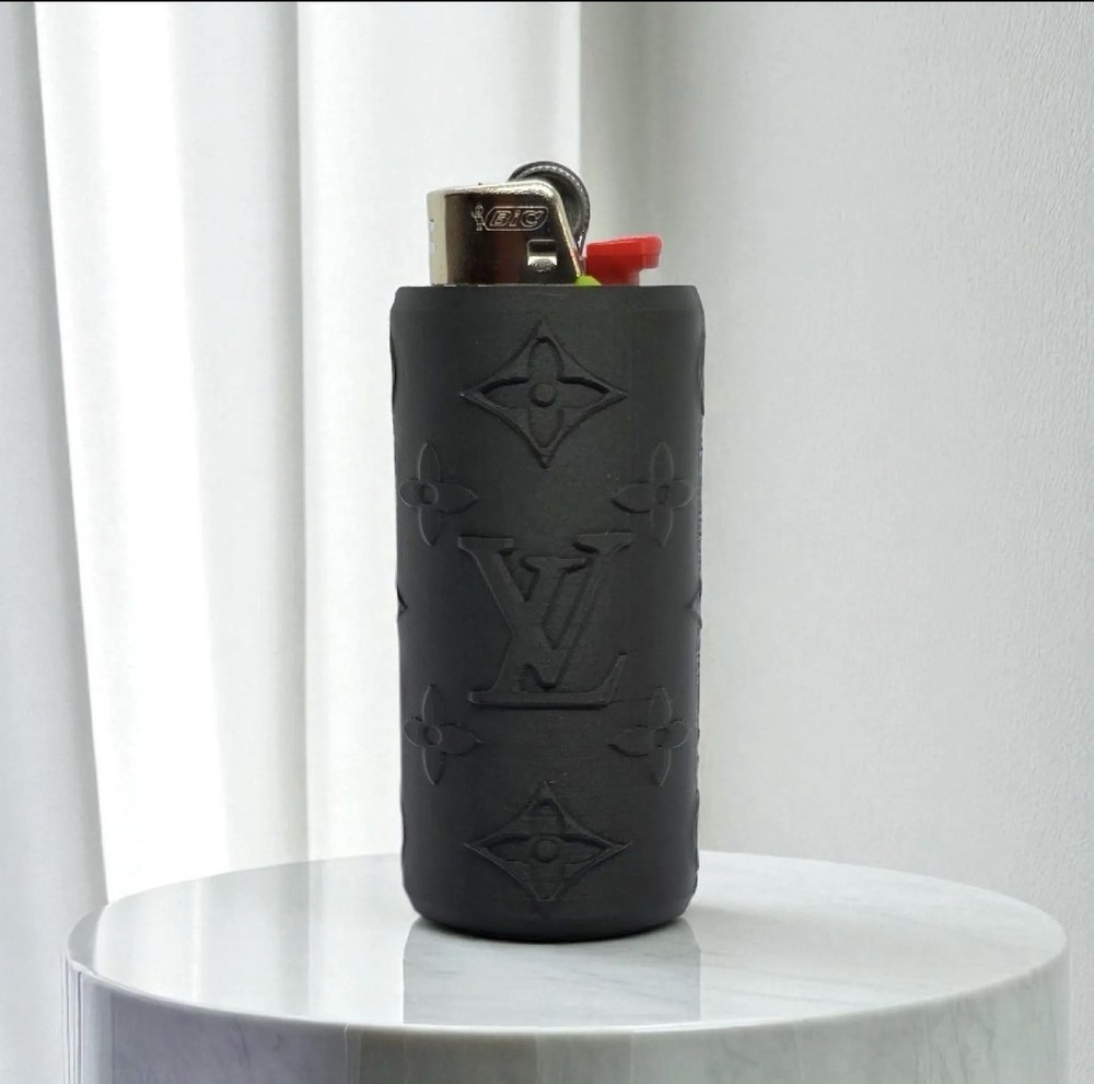 3D Printed Lighter Sleeve Case – Fits Bic – Textured Custom Designs