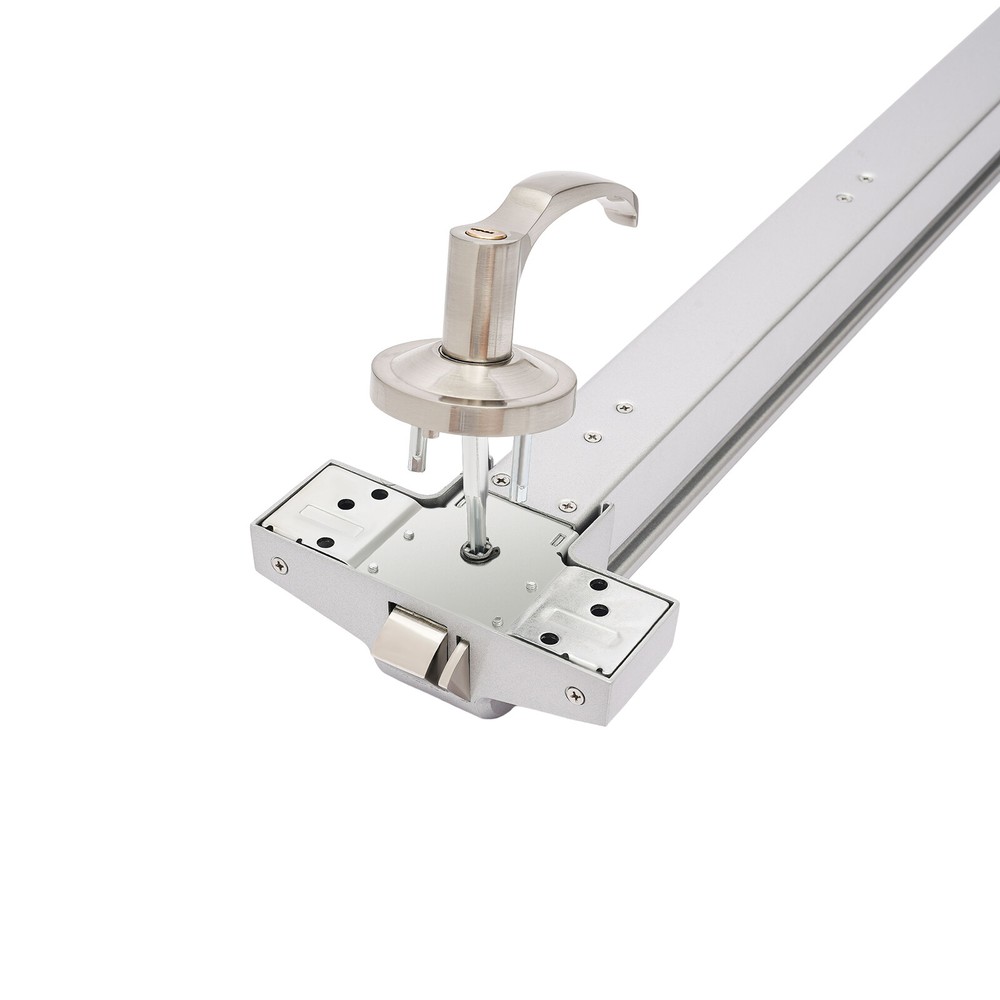 Fire Rated Panic Exit Device Push Bar 1760℉ 72min w/ Ext Lever & 3 Keys