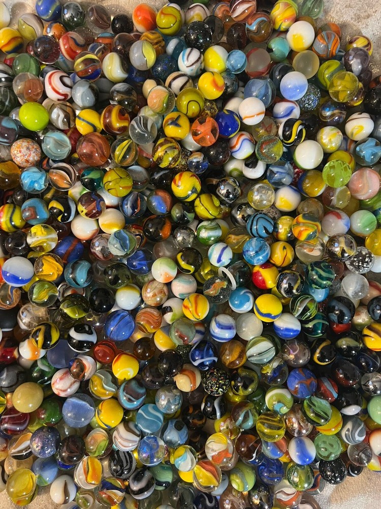 Marbles Lot Of 30 Different