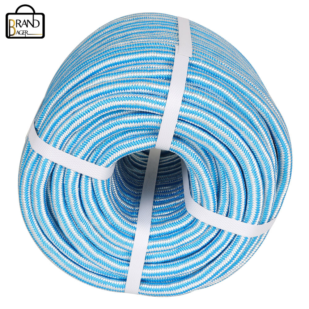 1/2" × 200' 24 Strand Braid Polyester Rope Arborist Tree Rope 8000Lbs