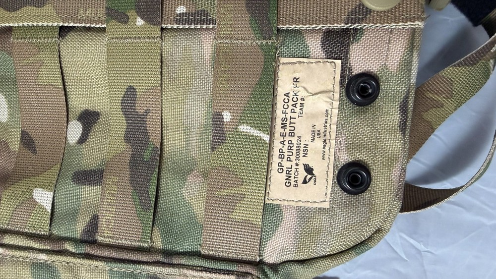 eagle industries general purpose butt pack army molle multicam