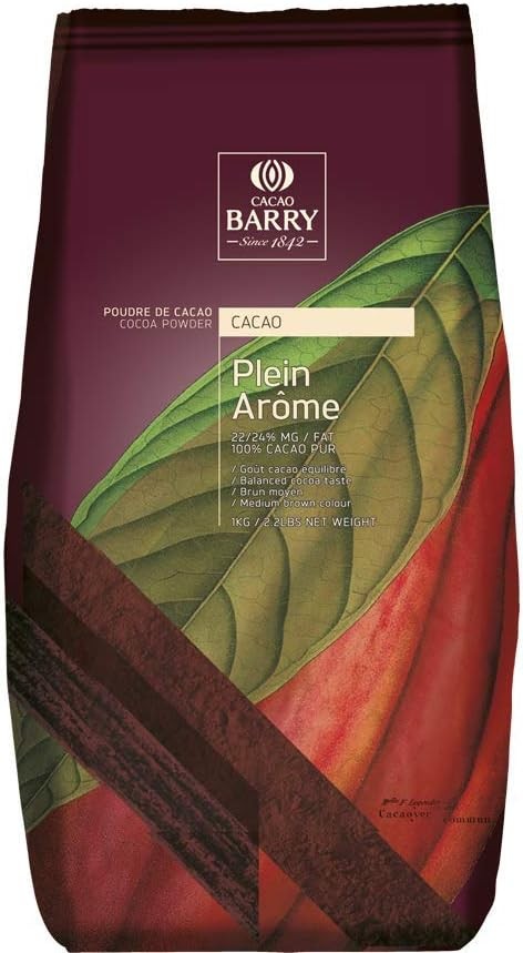 Poudre de Cacao Plein Arome Cocoa Barry, 2.2-Pound Paa