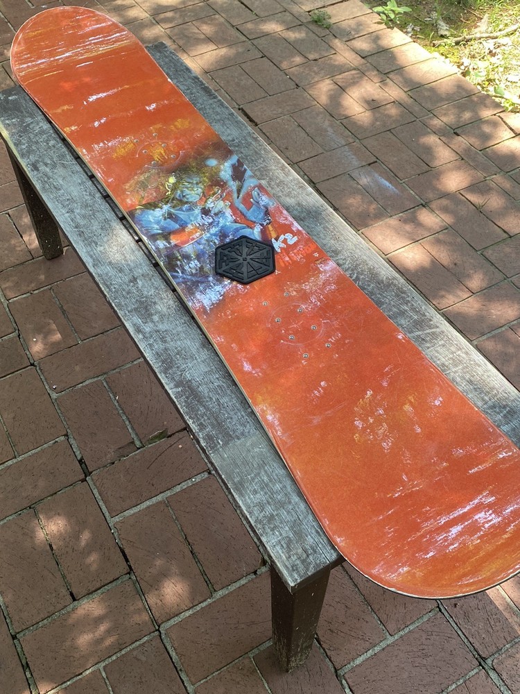 K2 ILLUSION Magic The Gathering 155cm Snowboard Stormscape by D. Alexander