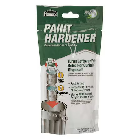 Homax 3535 Paint Hardener, Disposal Medium