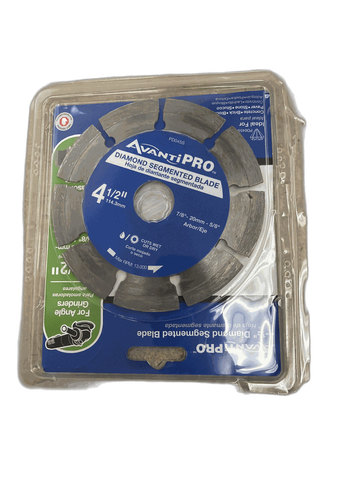 Avanti Pro 4.5 in. Segmented Diamond Blade