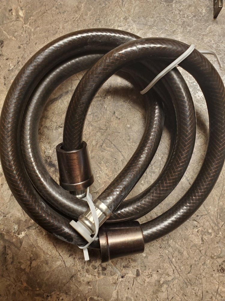 RV HAND HELD SHOWER HEAD HOSE KIT, WITH ON/OFF SWITCH, OIL RUBBED BRONZE MARINE