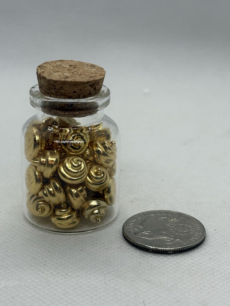Small Gold Poops 💩 In A Bottle