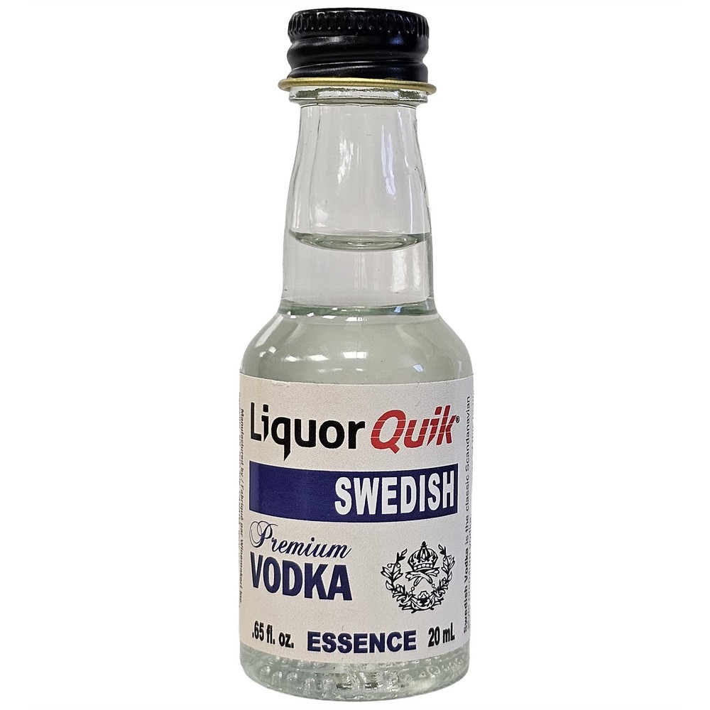 Liquor Quik Natural Vodka Essence 20 mL (Swedish Vodka)