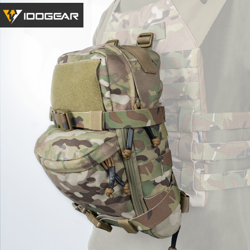 IDOGEAR Hydration Pack Hydration Backpack Assault Molle Pouch Mini Military Duty