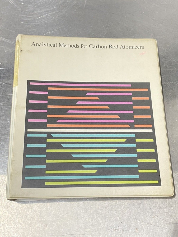 Varian Analytical Methods For Carbon Red Atom - Users Guide / Manual