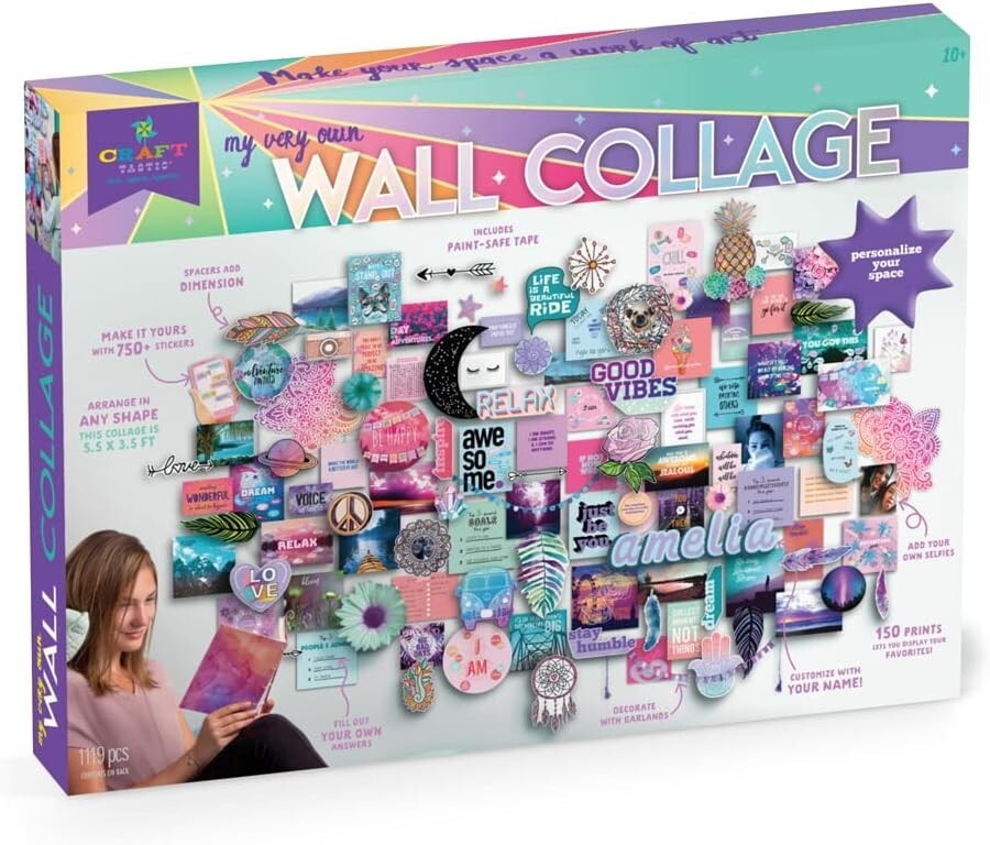 Craft-tastic DIY Wall Collage