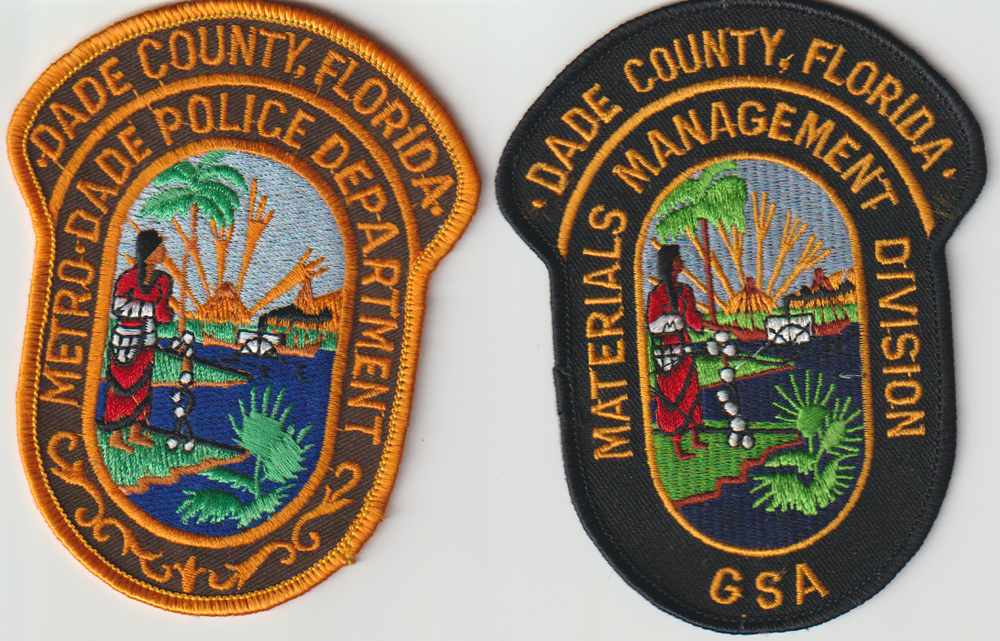 Dade County FL Patch pair