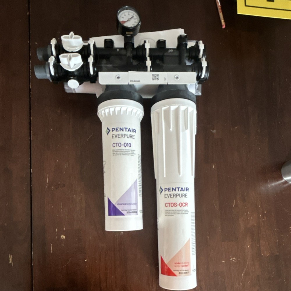 Pentair Everpure QTI1+CR Water Filtration System.  *New *Unused