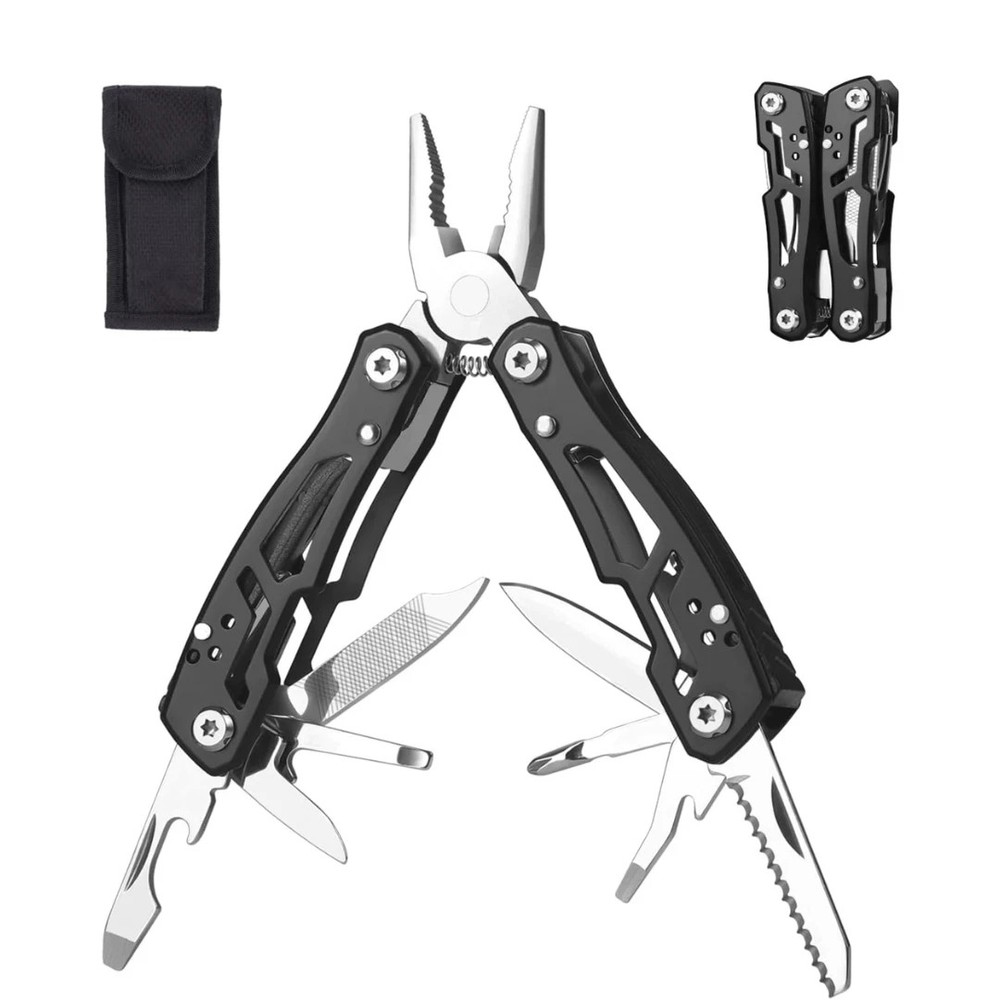 14-in-1 MINI Multitool Pliers Rugged & Practical Portable Pocket Camping Tools