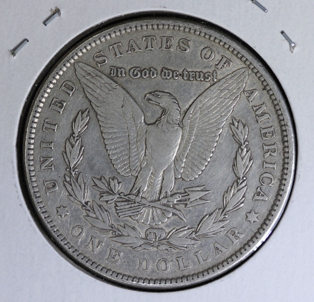 1890 Silver Morgan Dollar XF B033