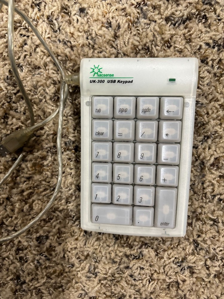 Acsense UK-300 USB Keypad Tested ok