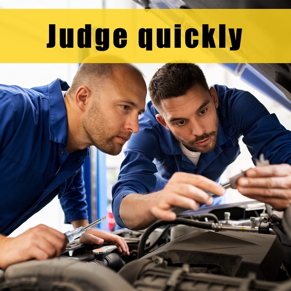 Inline Spark Plug Tester Engine Straight Boot Ignition Tester Light Lawnmower...