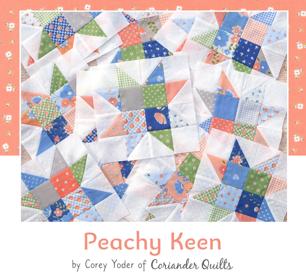 Peachy Keen Moda Corey Yoder Layer Cake