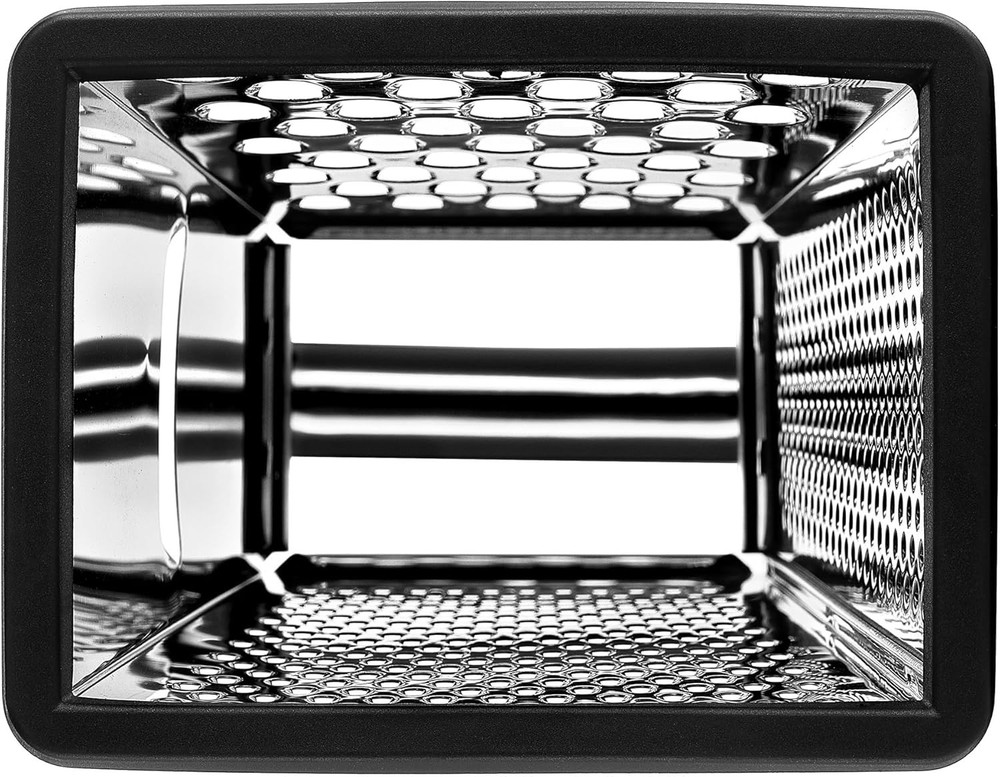 Professional Stainless Steel Parmesan Grater - 4 Sided Multi-Function Shredder