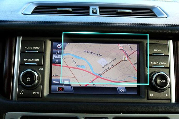 Crystal Clear Screen Protector for 2011 Land Rover Range Rover HSE Navigation