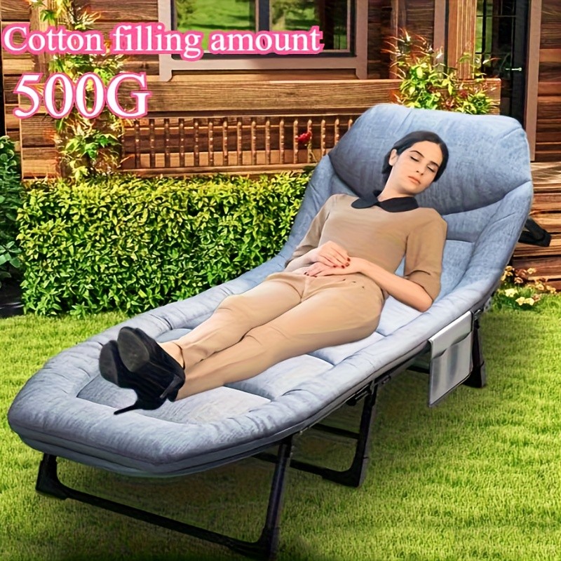 Portable Durable Foldable Single Bed with Comfort