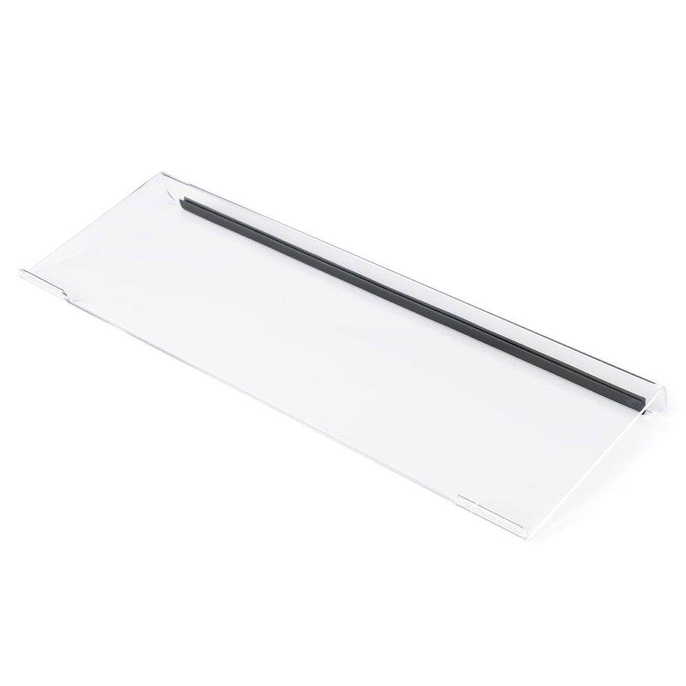 BOOMIBOO Clear Acrylic Tilted Computer Keyboard Holder for Ergonomic Typing, ...
