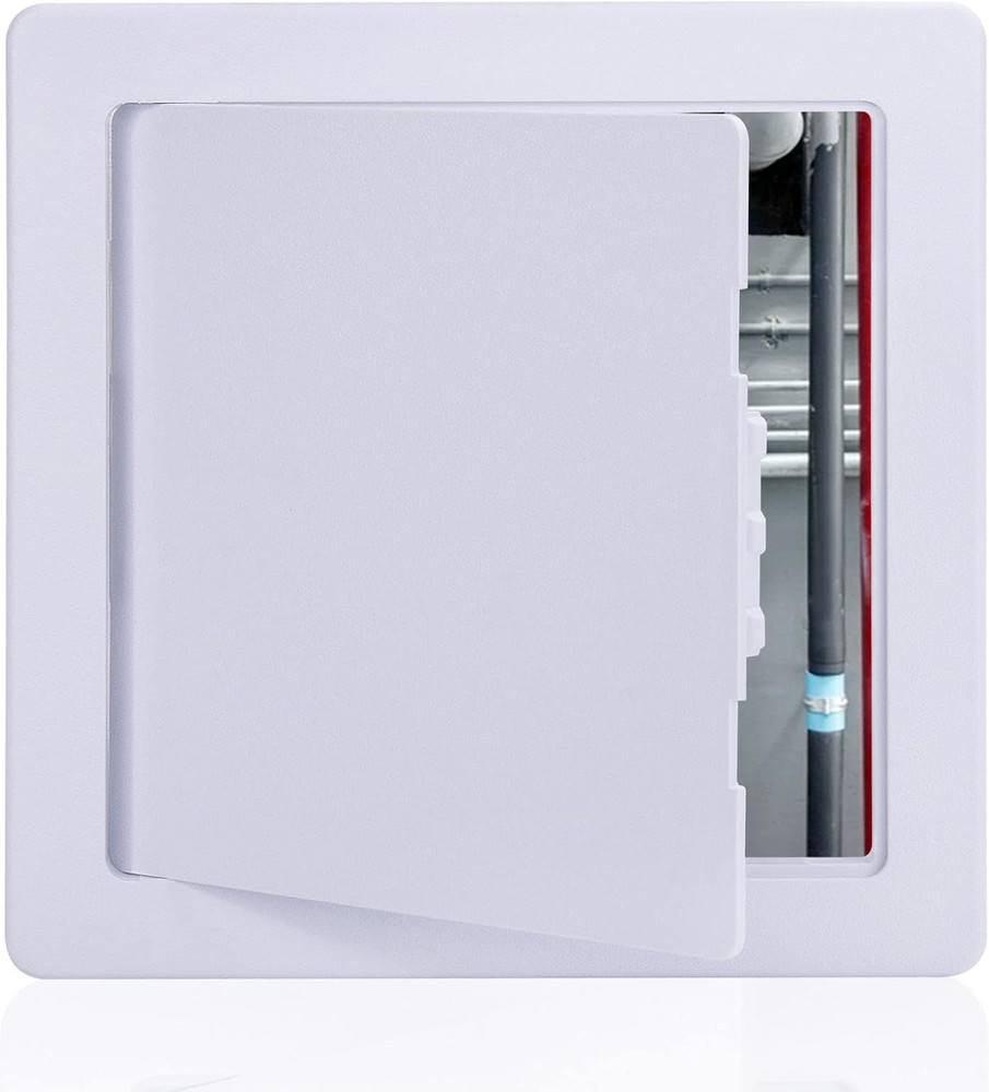 Plumbing Access Panel for Drywall 6 X 6 Inch Plastic Access Door