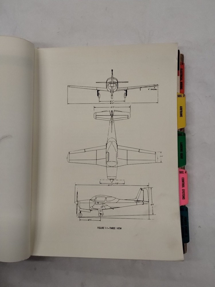 Aero Commander 1966 Model 200D Overhaul & Service Manual-Original