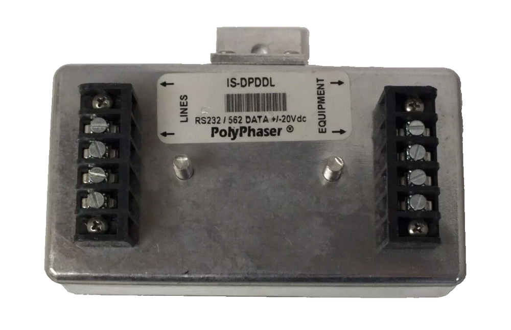 PolyPhaser IS-DPDDL RS232 RS422 RS485 DATA +/- 17Vdc Impulse Suppressor