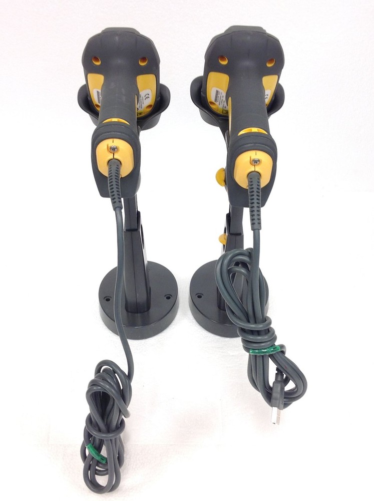 Symbol DS3408-SF20005R Barcode Scanner w/ USB Cable & Stand Tested Working