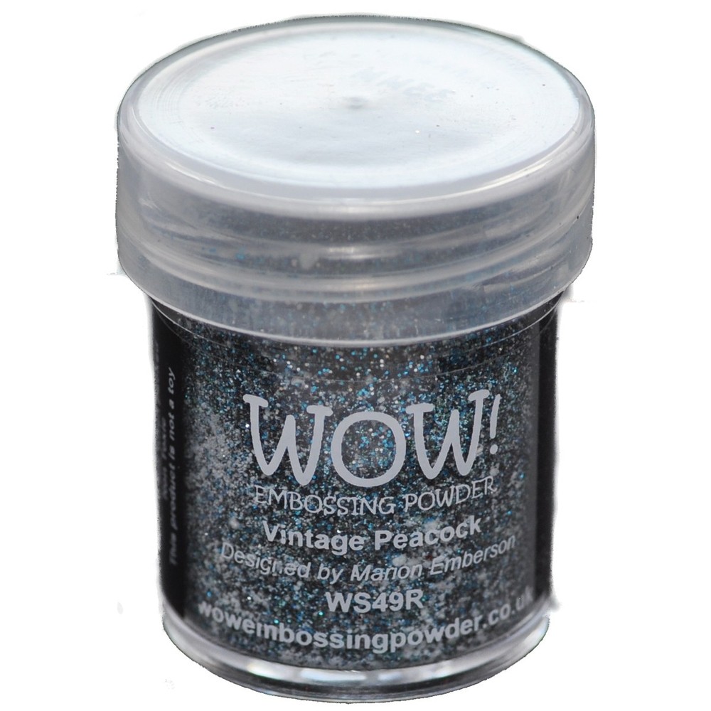 WOW! Embossing Powder 15ml Vintage Peacock
