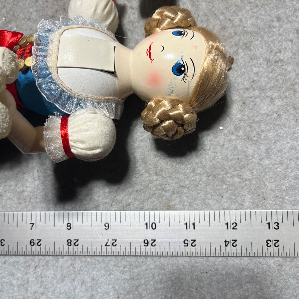 Nutcracker Village Beer Maid Nutcracker 10th Anniversary Germany Vtg 2002
