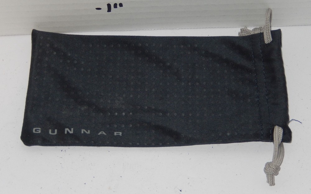 Gunnar Sunglass Eyeglass Pouch Bag