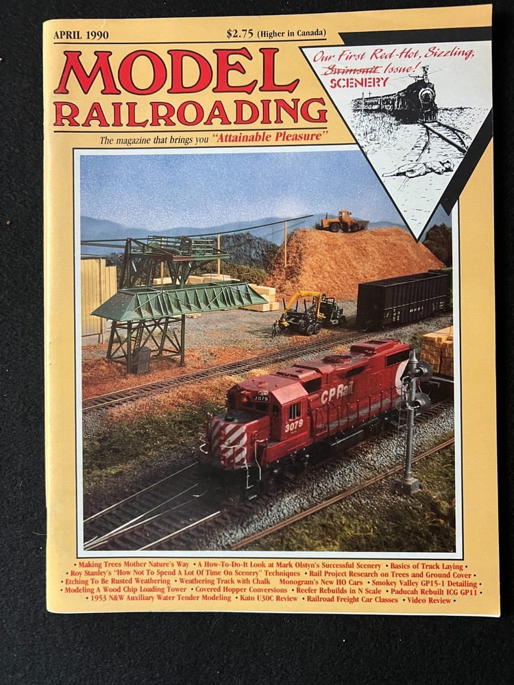 Model Railroading April 1990