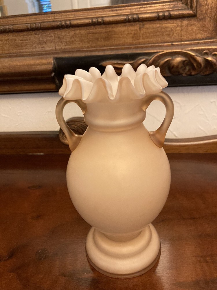 Pink Czech Vase