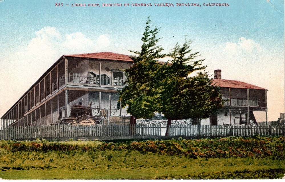 ADOBE FORT, PETALUNA, CA - PC5549