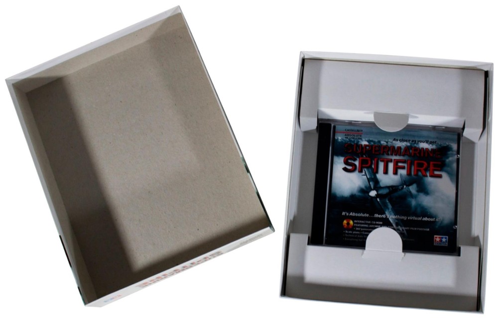 SUPERMARINE SPITFIRE Big Box INTERACTIVE CD-ROM 2001 WWII History Data Footage