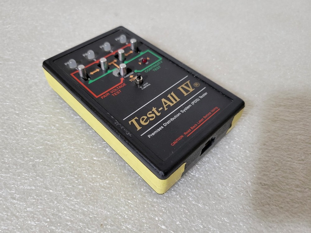 Independent Technology ITC-3002 Kit Test All IV Cable Tester Telecom